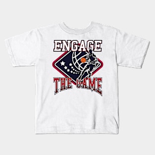 Basketball Sport | Engage The Game Kids T-Shirt